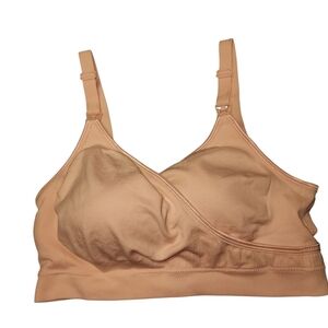 Char Ming & Dream Nursing Bra Pink Size XL NWT